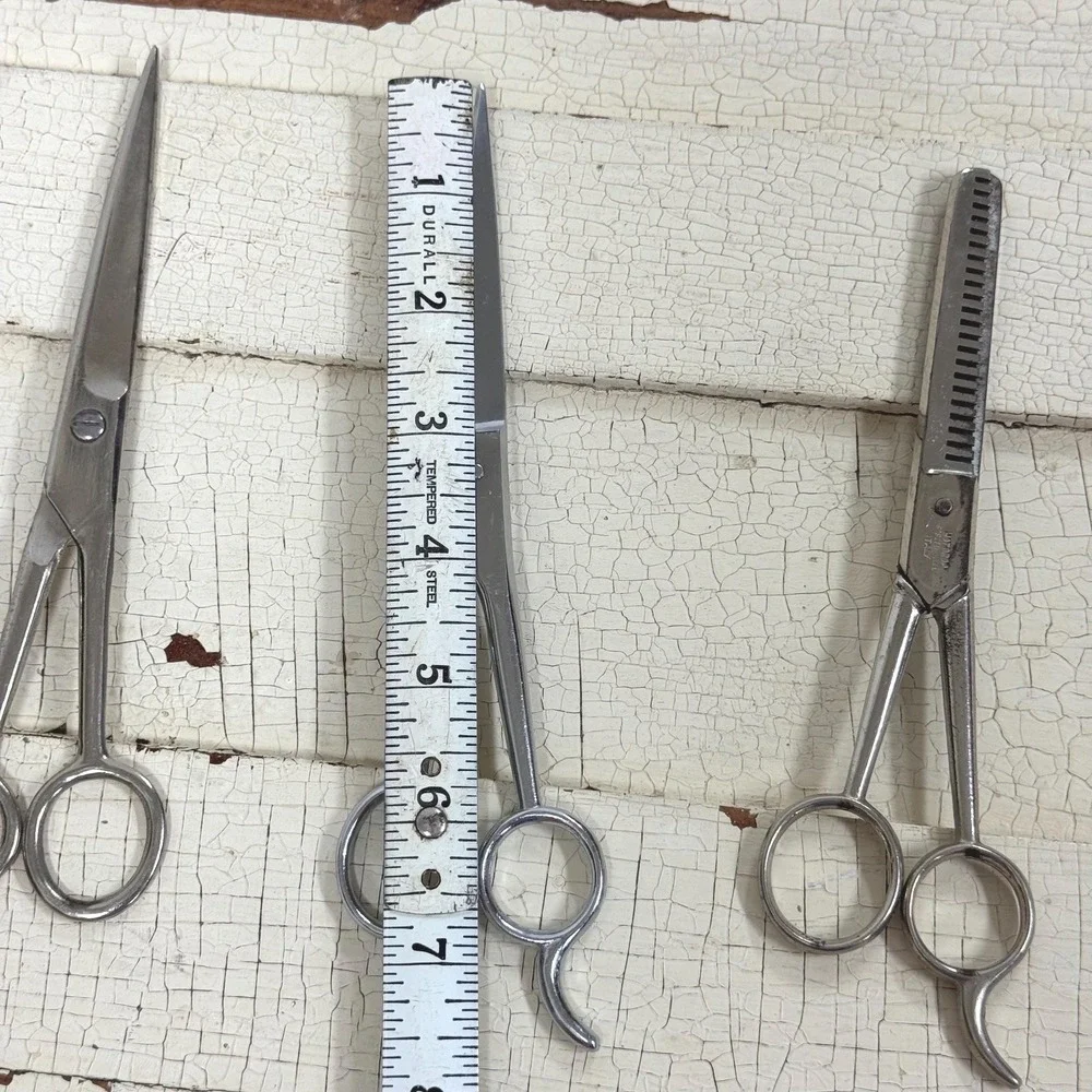 Scissor decor set of 3- Stylist barber scissors